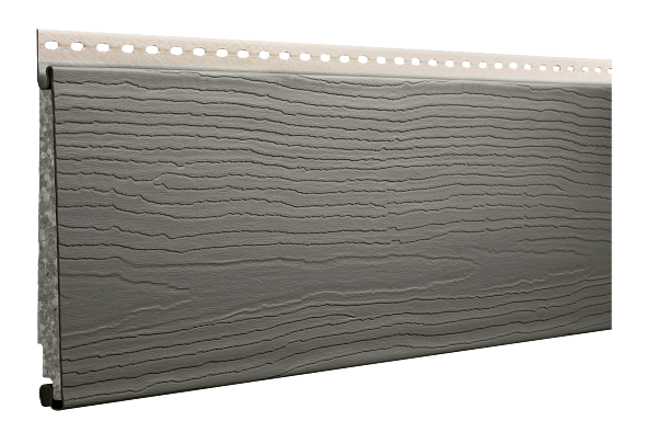 Ascend Ageless Slate cedar mill grain composite siding color swatch