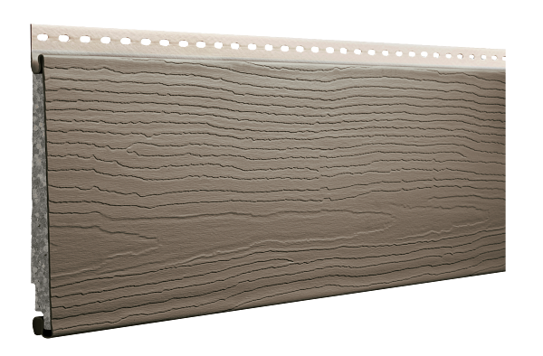 Ascend Canyon Drift cedar mill grain composite siding color swatch