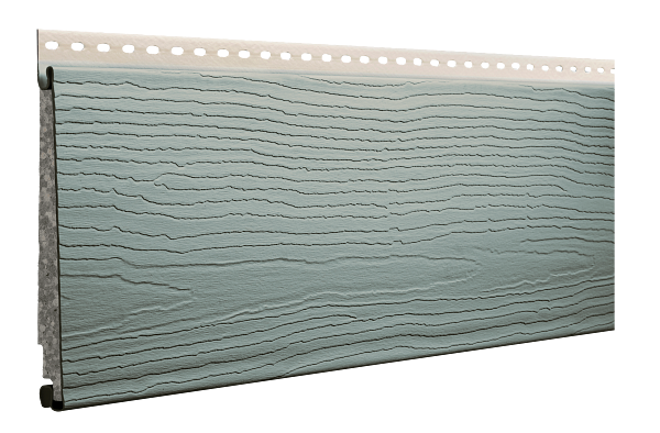 Ascend Cape Cod Gray cedar mill grain composite siding color swatch
