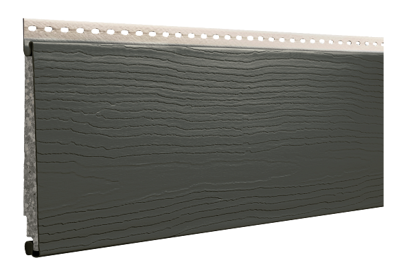 Ascend Cast Iron cedar mill grain composite siding color swatch