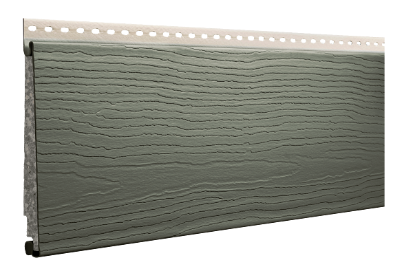Ascend Deep Moss cedar mill grain composite siding color swatch