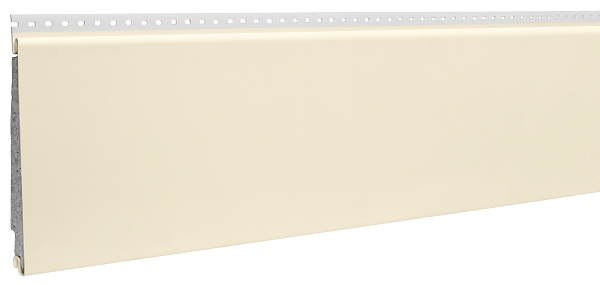 Ascend Almond matte composite siding color swatch