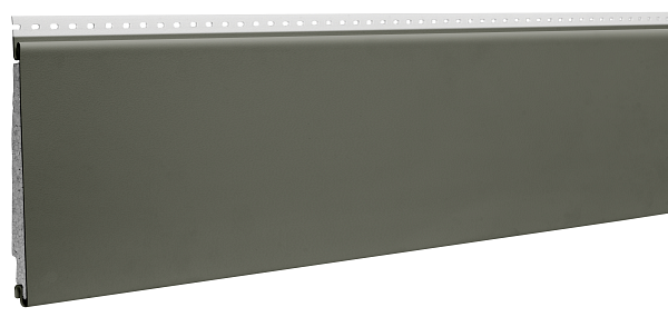 Ascend Charcoal Smoke matte composite siding color swatch
