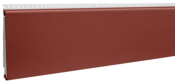 Ascend Fired Brick matte composite siding color swatch