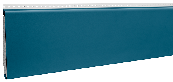 Ascend Laguna Blue matte composite siding color swatch