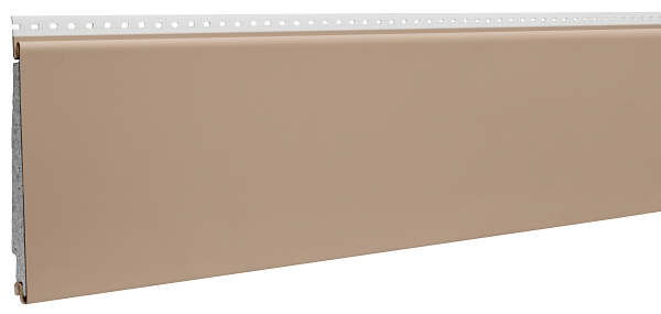 Ascend Pebble matte composite siding color swatch