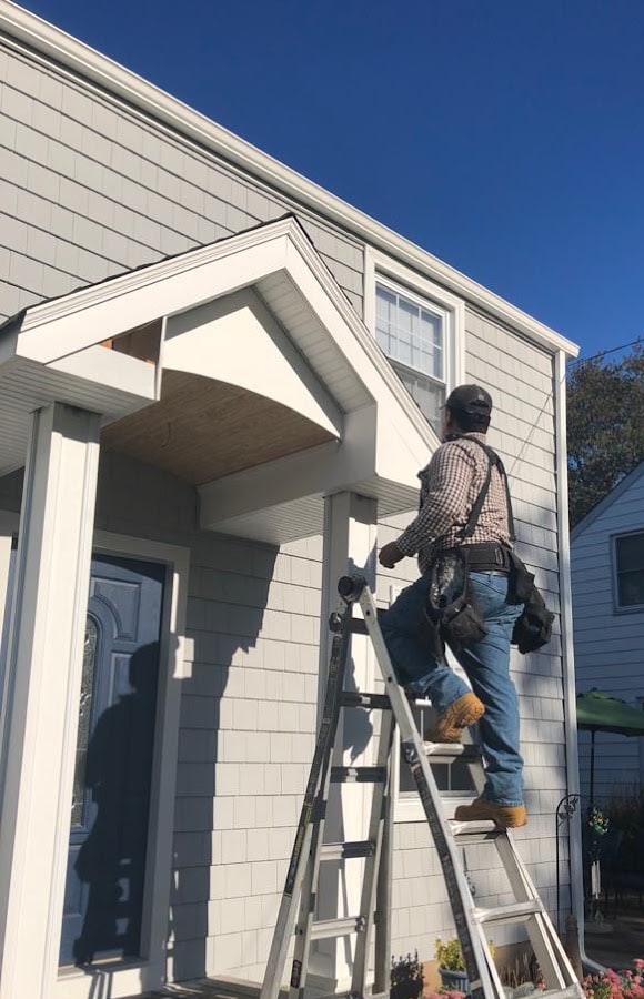 Exterior work detail, Maplewood NJ