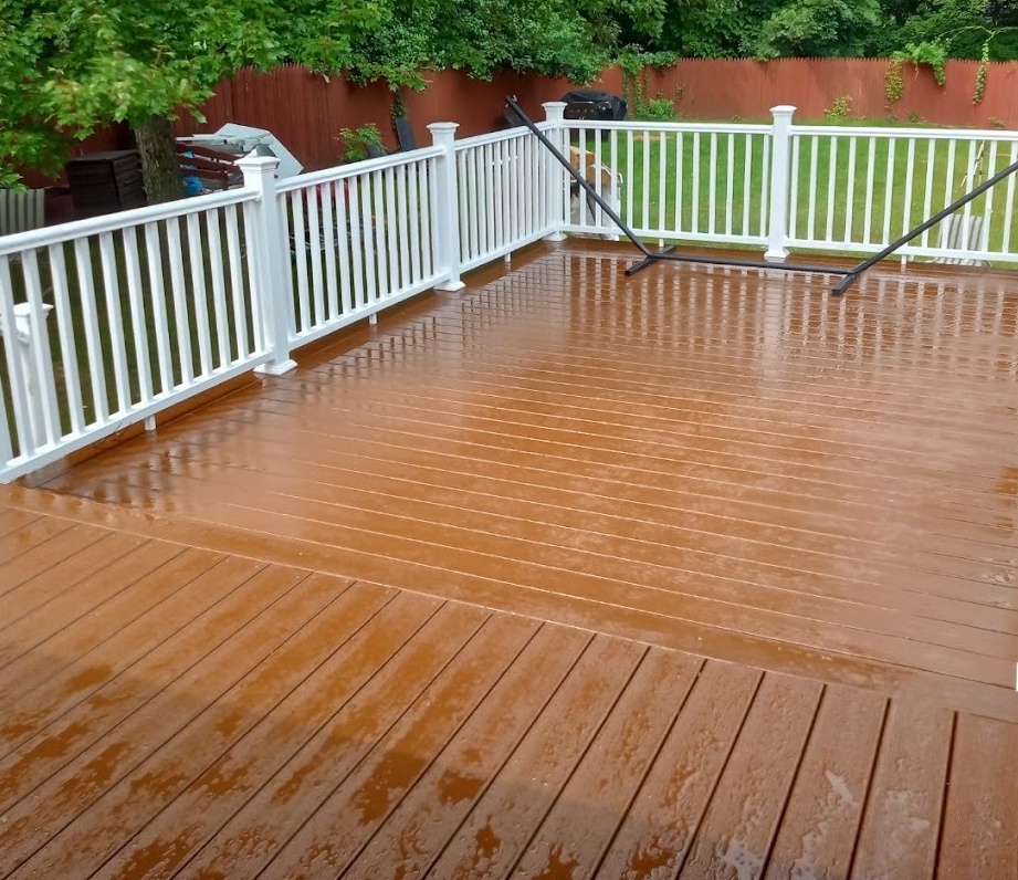 Composite deck build North Jersey