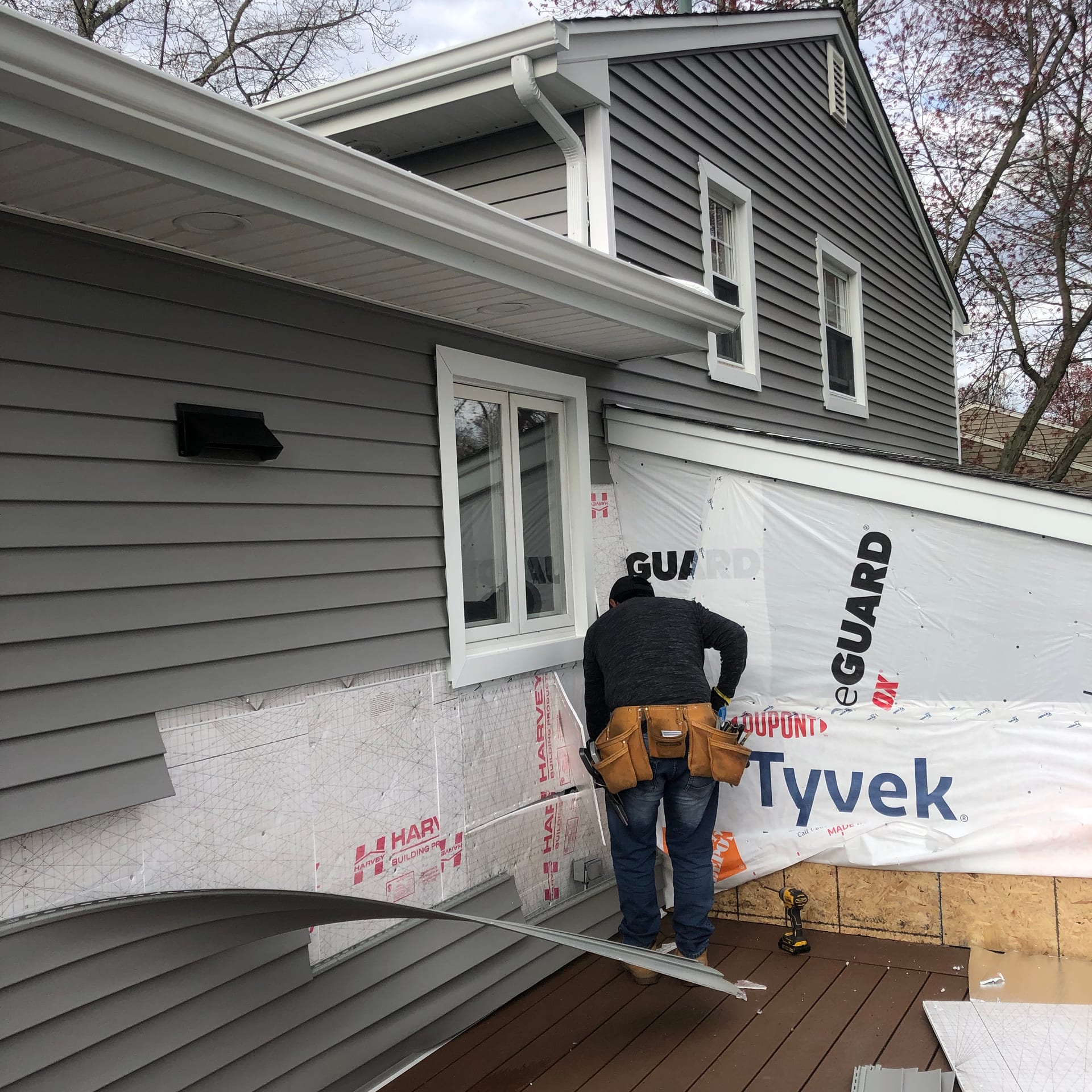 Exterior work detail, Cresskill NJ