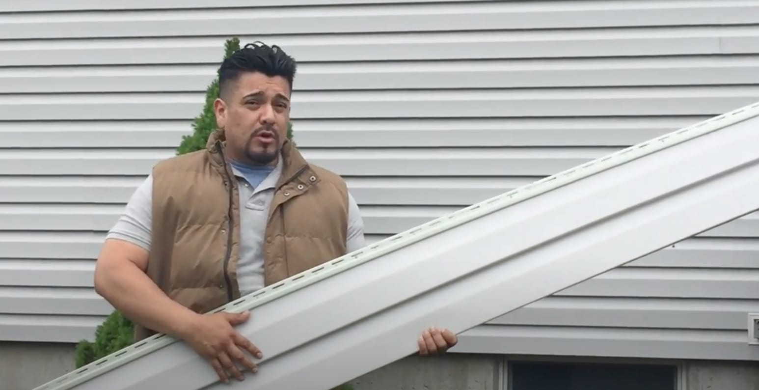 ASCEND composite siding installation, Essex County, NJ